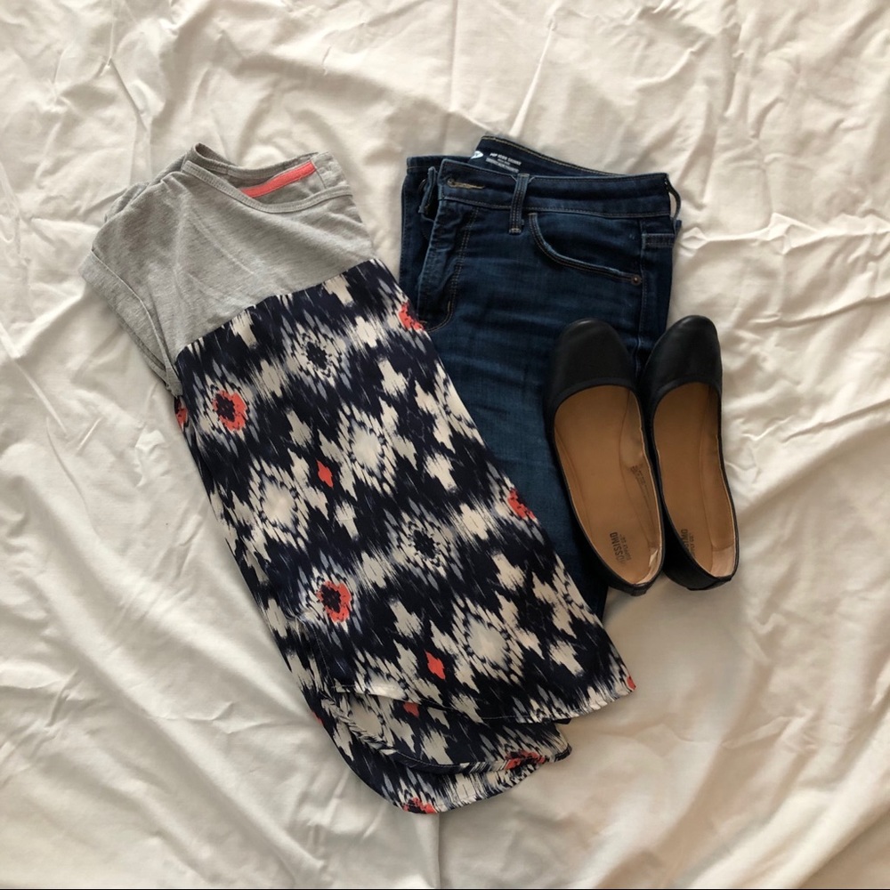 Button-Back Top